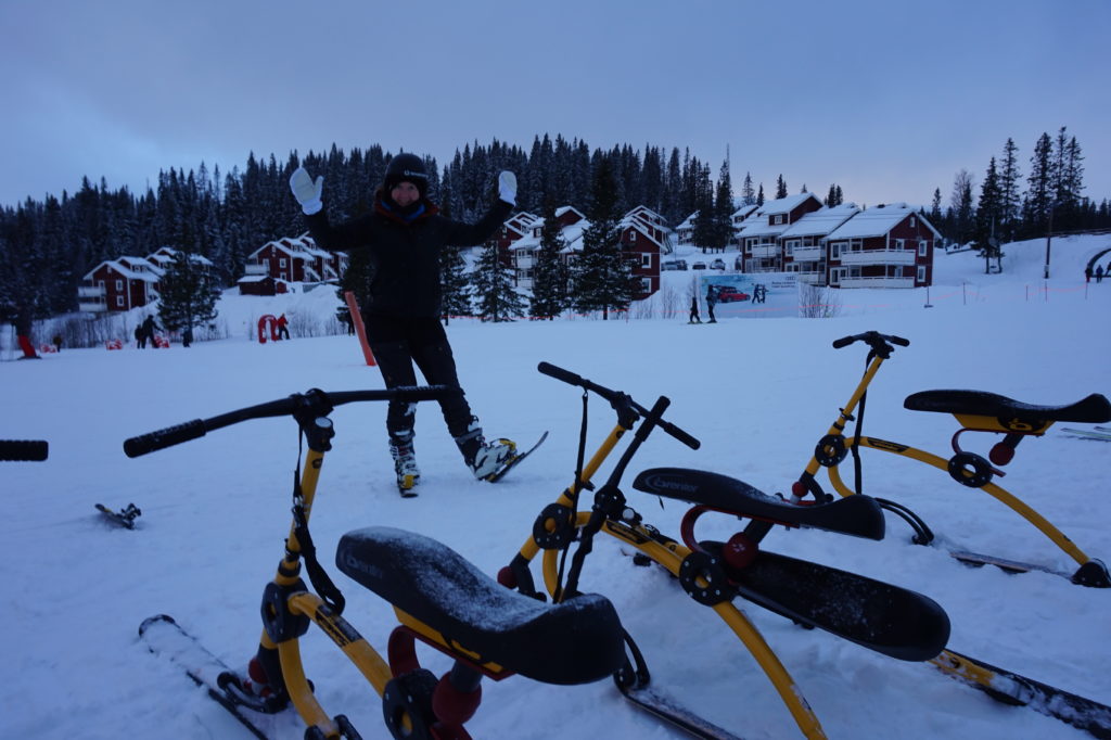 Snowbike - i Åre