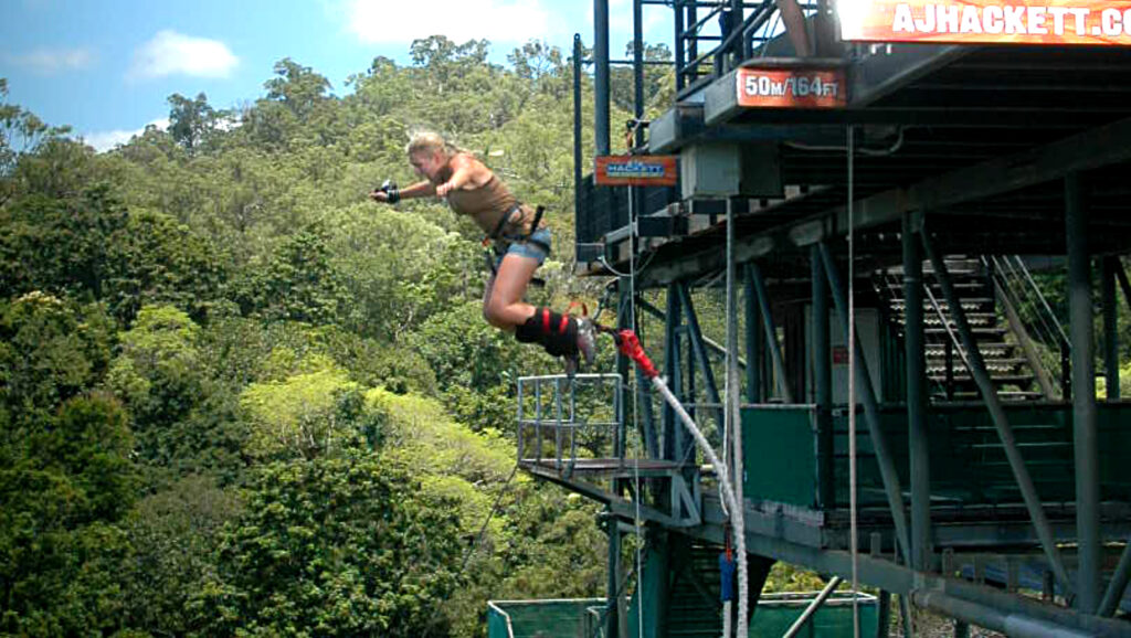 Adrenalinkickar - Bungy jump